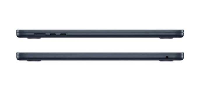 Ноутбук Apple MacBook Air 15" Midnight (Early 2024) MRYU3 (8C CPU/10C GPU/M3/8Гб/256Гб SSD)