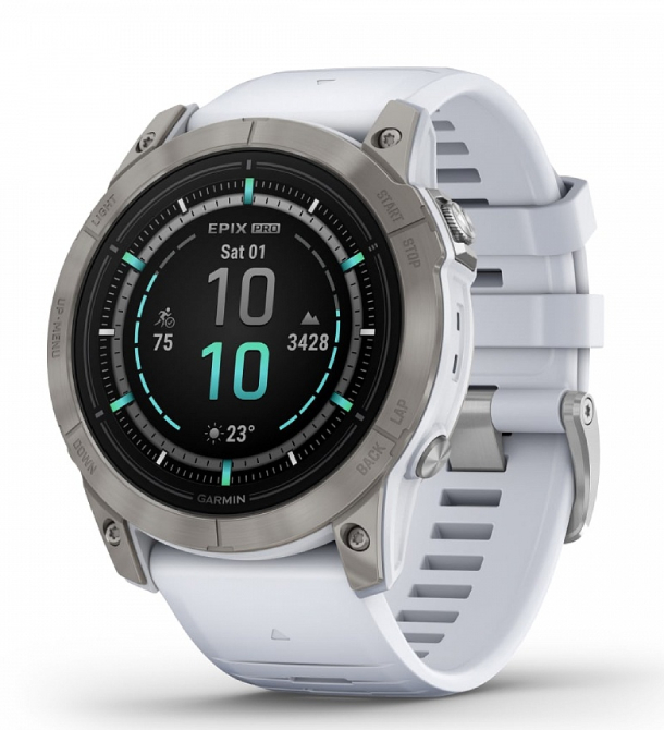 Умные часы Garmin Epix Pro Gen 2 Sapphire White 51mm