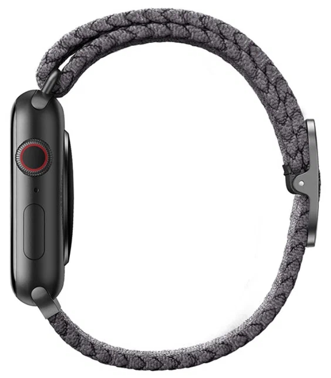 Ремешок Uniq для Apple Watch 42/40/41 mm ASPEN Strap Braided Grey