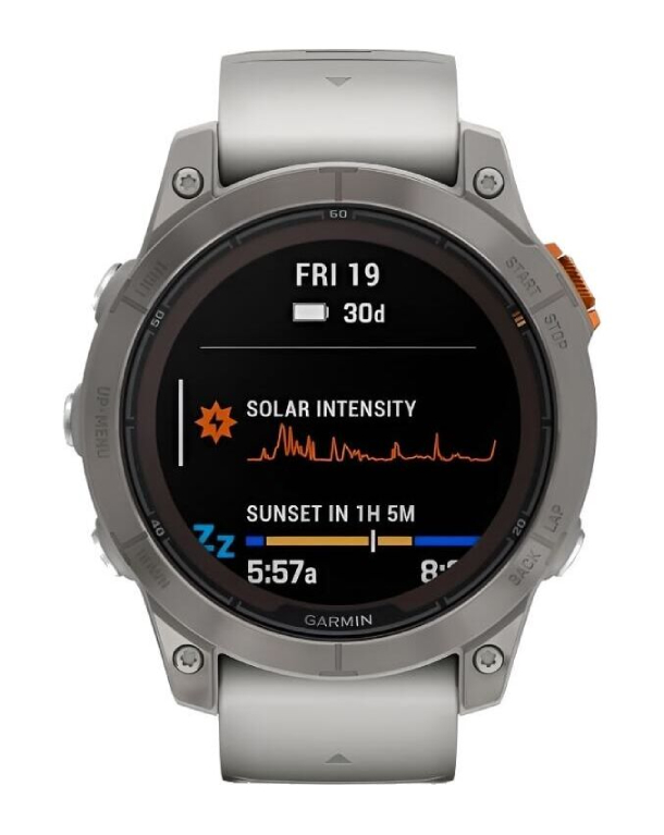 Умные часы Garmin Fenix 7x Pro Sapphire Solar Fog Gray