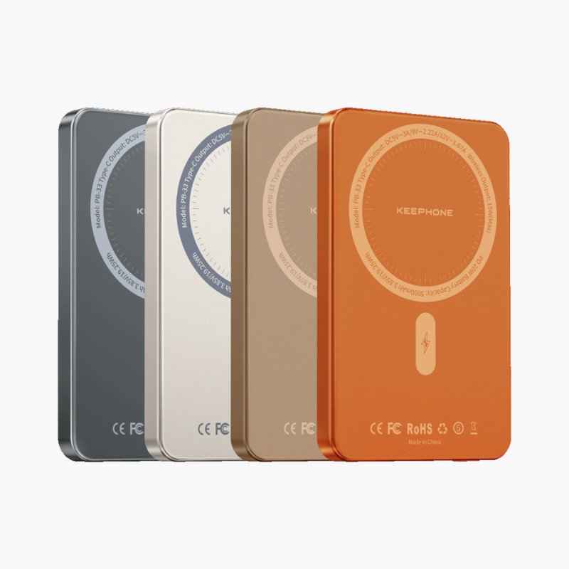 Внешний аккумулятор Keephone Lucci 5000Mah, Cosmic Orange