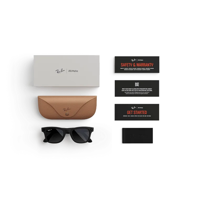 Умные очки RayBan Wayfarer (Gen 2) RW4012 Matte Black/Grey Transitions M 150-50mm (601S1Z)