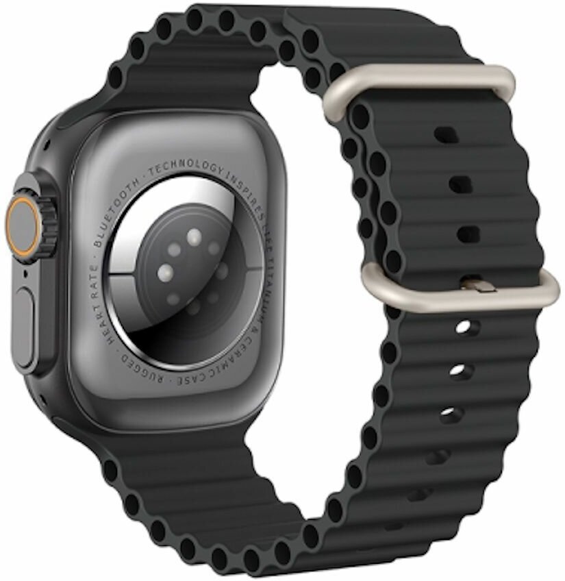 Умные часы WiWU Smart Watch Ultra SW01 Black Умные часы WiWU Smart Watch Ultra SW01 Black