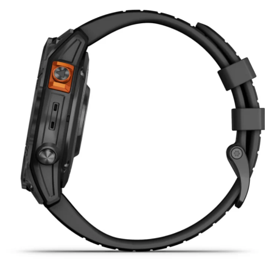 Умные часы Garmin Fenix 7 Pro Solar Edition Slate Gray with Black Band