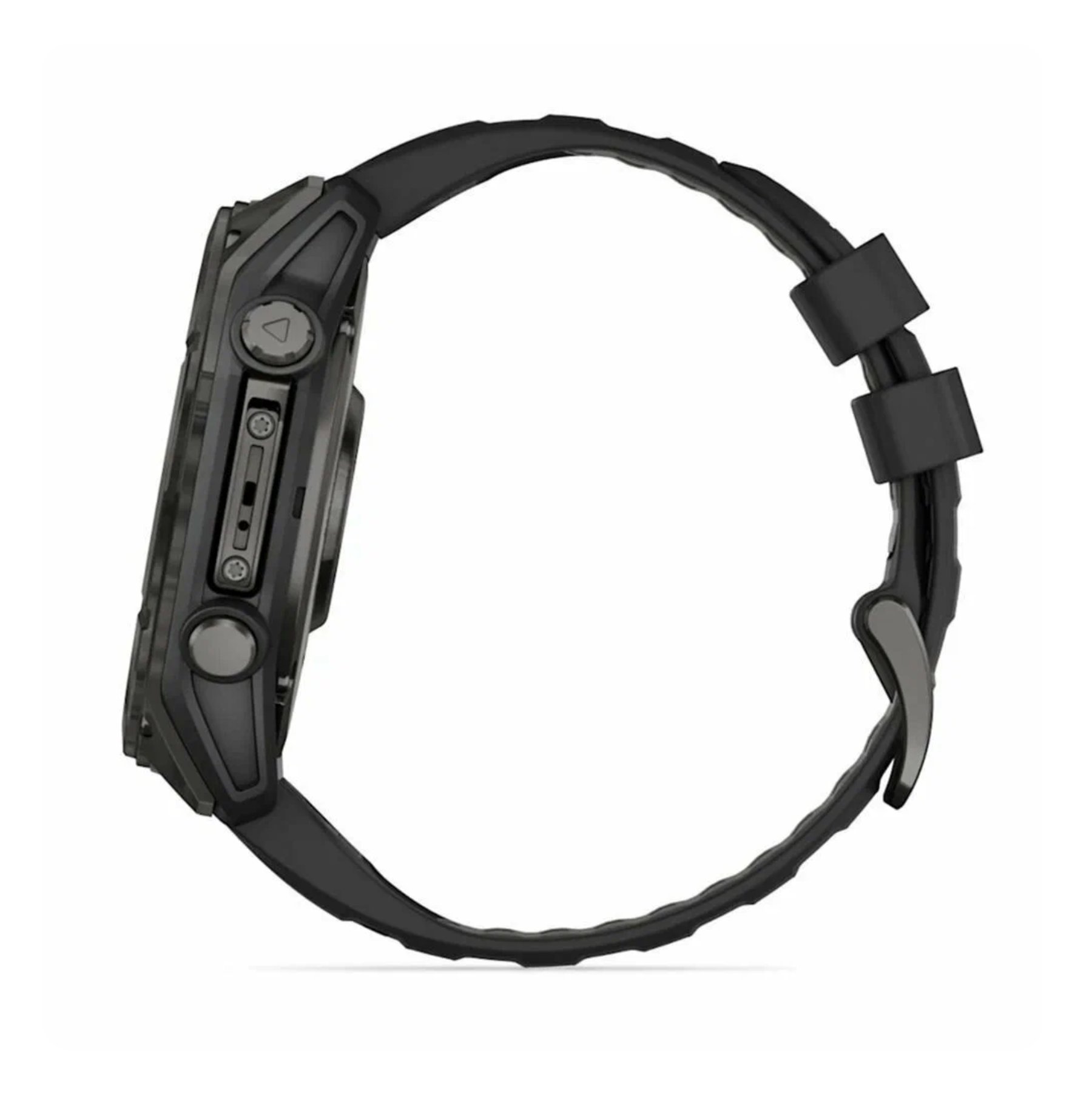 Умные часы Garmin Fenix 8, 51 мм, AMOLED Sapphire Carbon Gray DLC Titanium with Black Silicone Band Умные часы Garmin Fenix 8, 51 мм, AMOLED Sapphire Carbon Gray DLC Titanium with Black Silicone Band