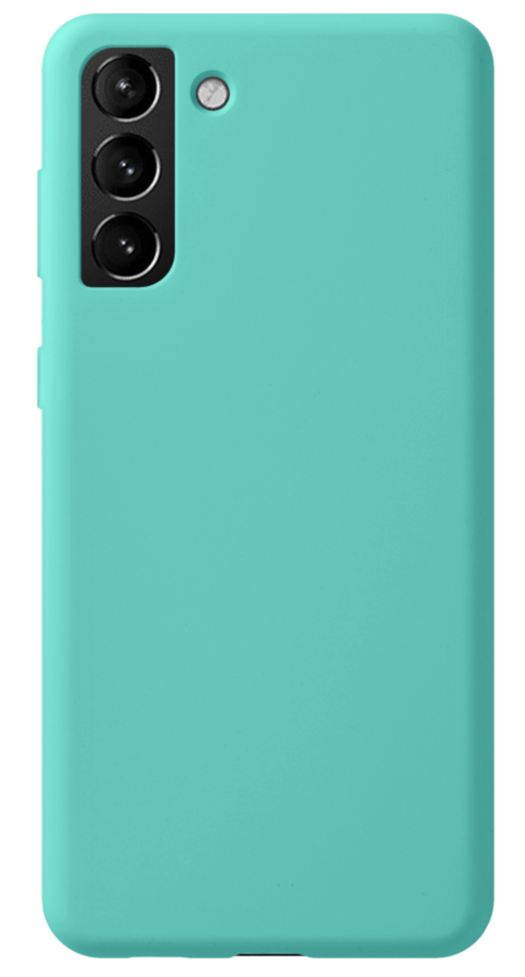 Чехол Deppa Liquid Silicone Pro для Samsung Galaxy S21 Plus, мятный Чехол Deppa Liquid Silicone Pro для Samsung Galaxy S21 Plus, мятный