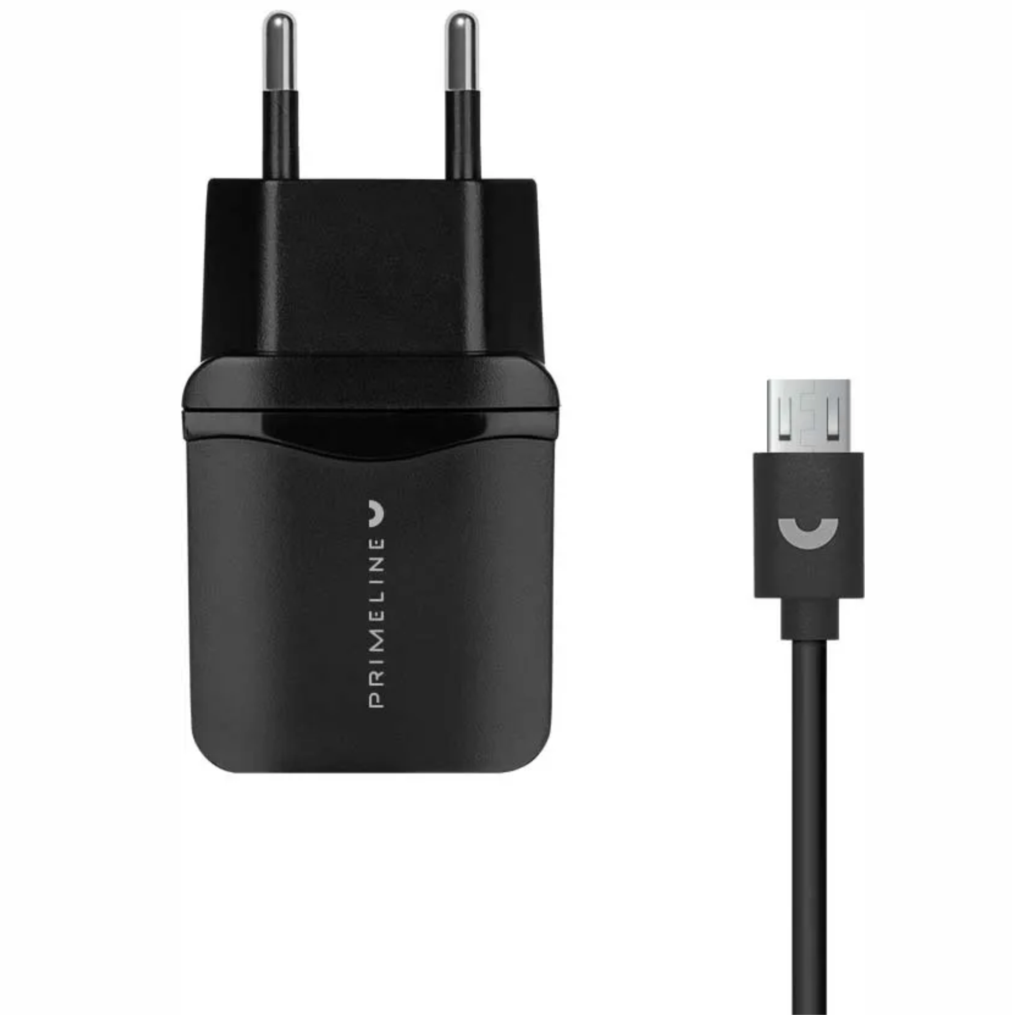 Сетевое зарядное устройство Prime Line USB, 1A, черный
