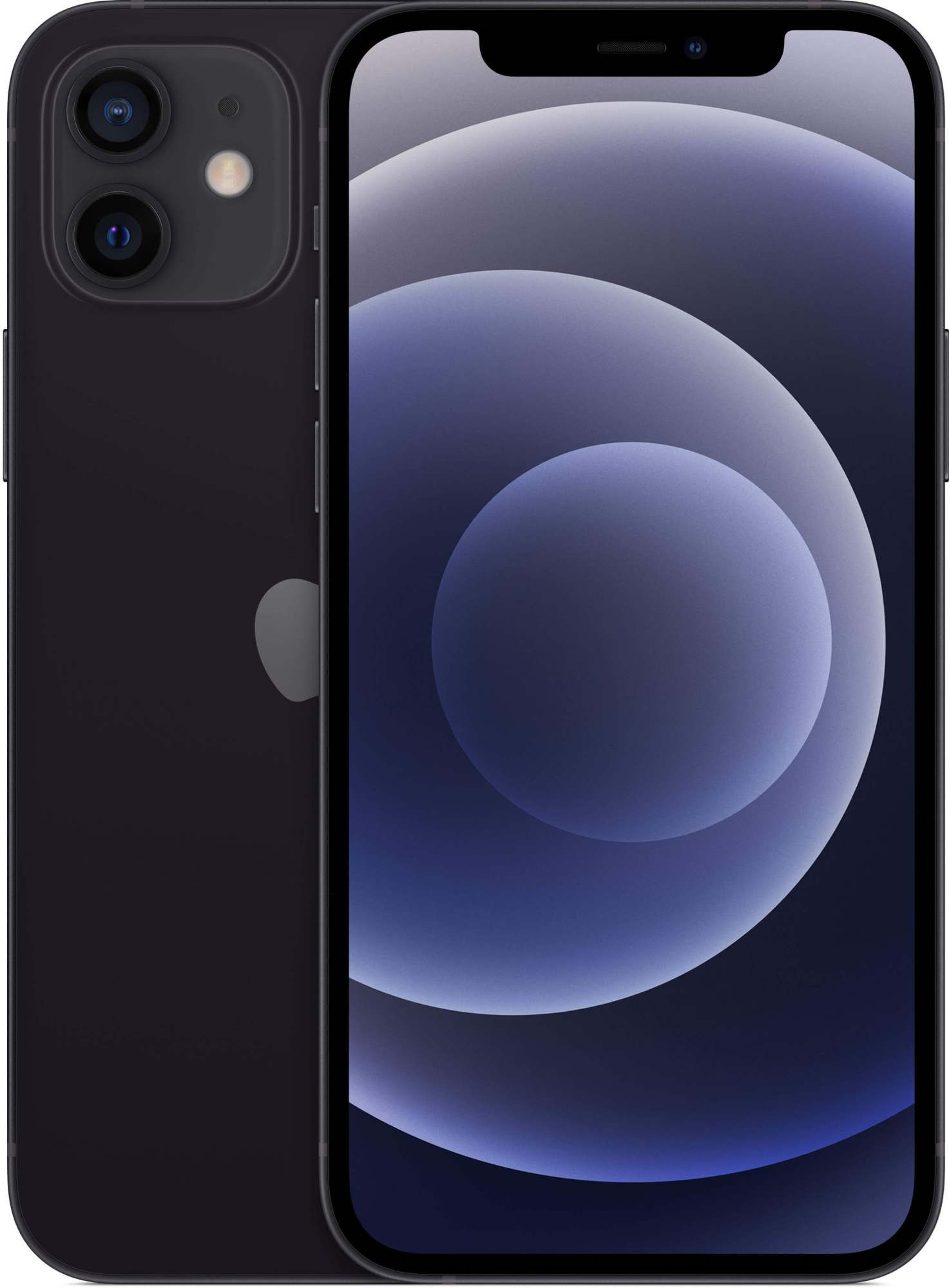 iPhone 12 64Gb Black (75% / без коробки) - Б/У . . + +