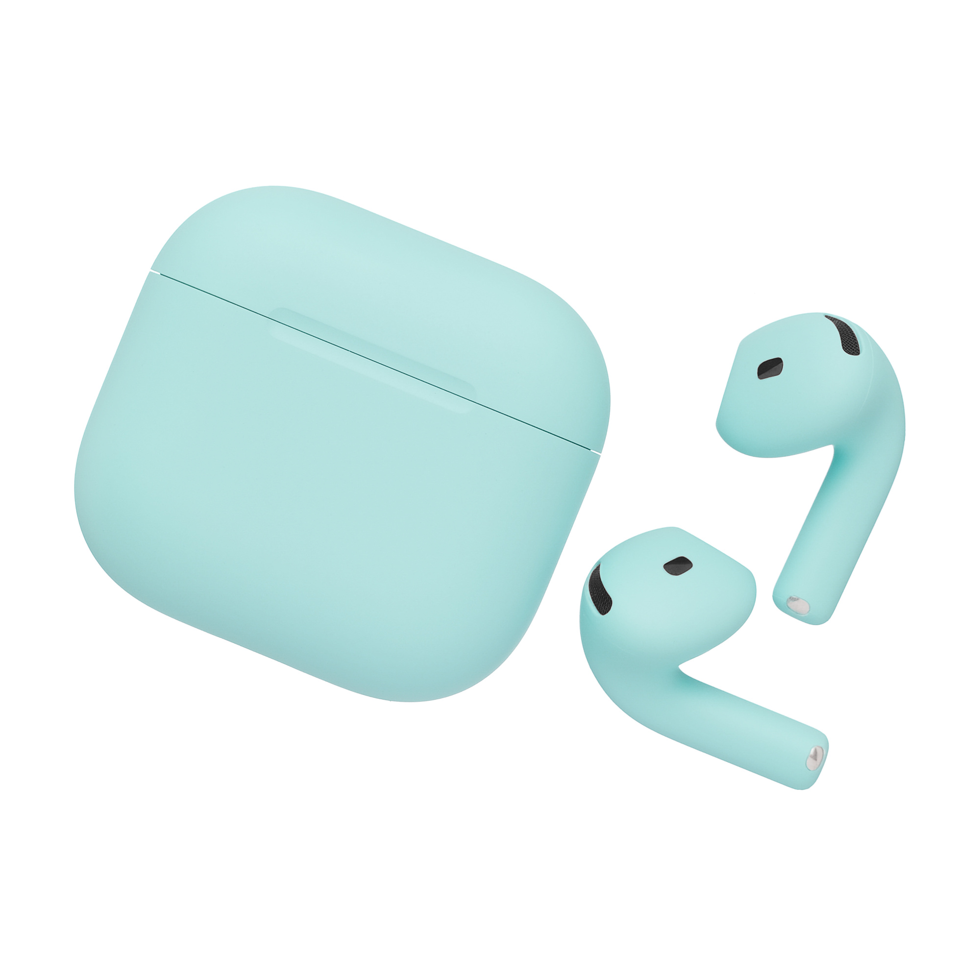 Наушники беспроводные Apple AirPods 4 (MXP93) с шумоподавлением - Tiffany Matte