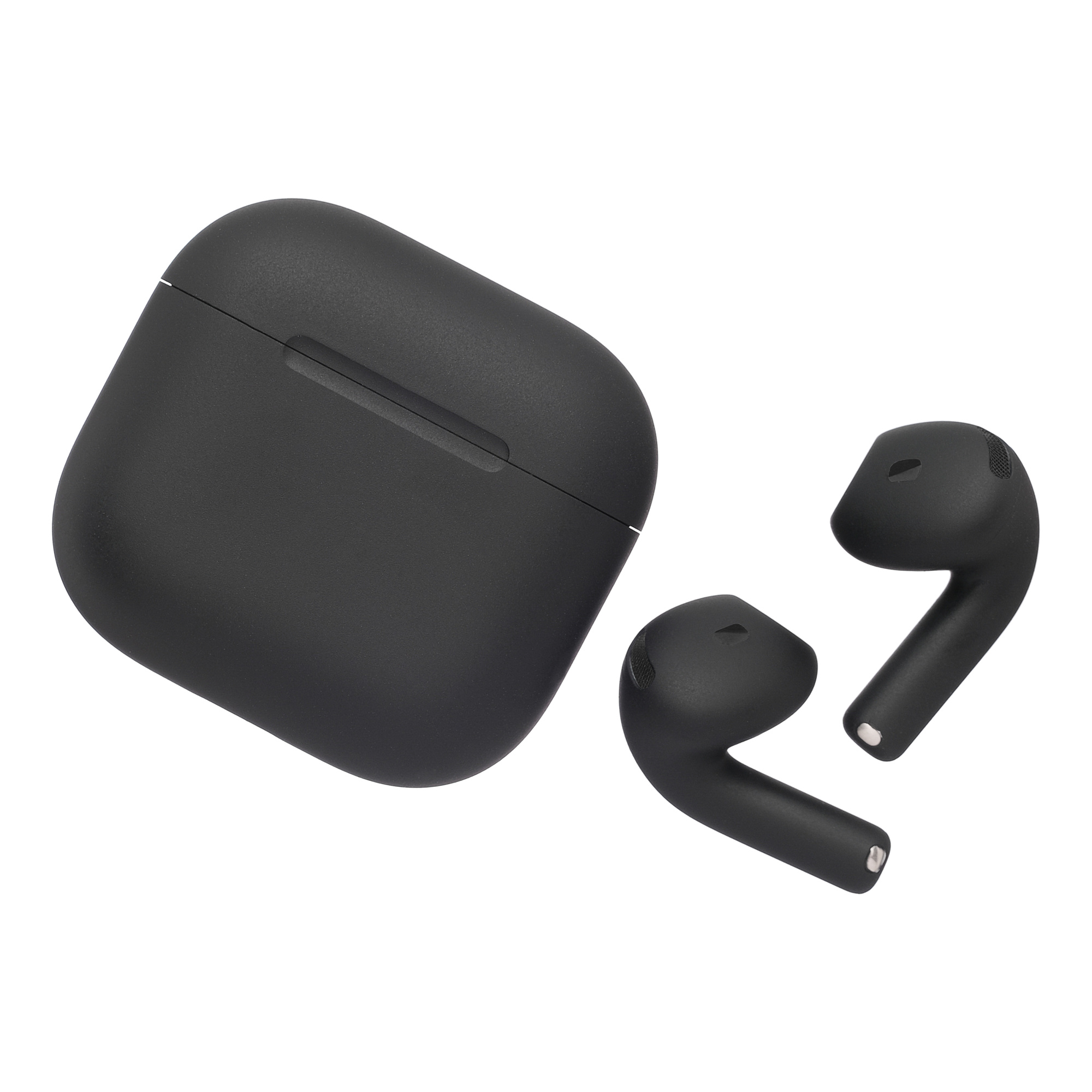 Наушники беспроводные Apple AirPods 4 (MXP93) с шумоподавлением - Black Edition (Total)